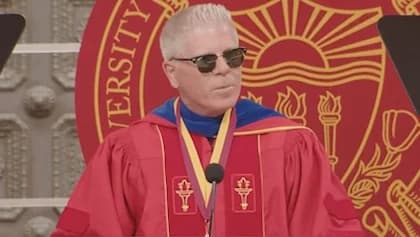 The Offspring's Dexter Holland Delivers Commencement Speech
