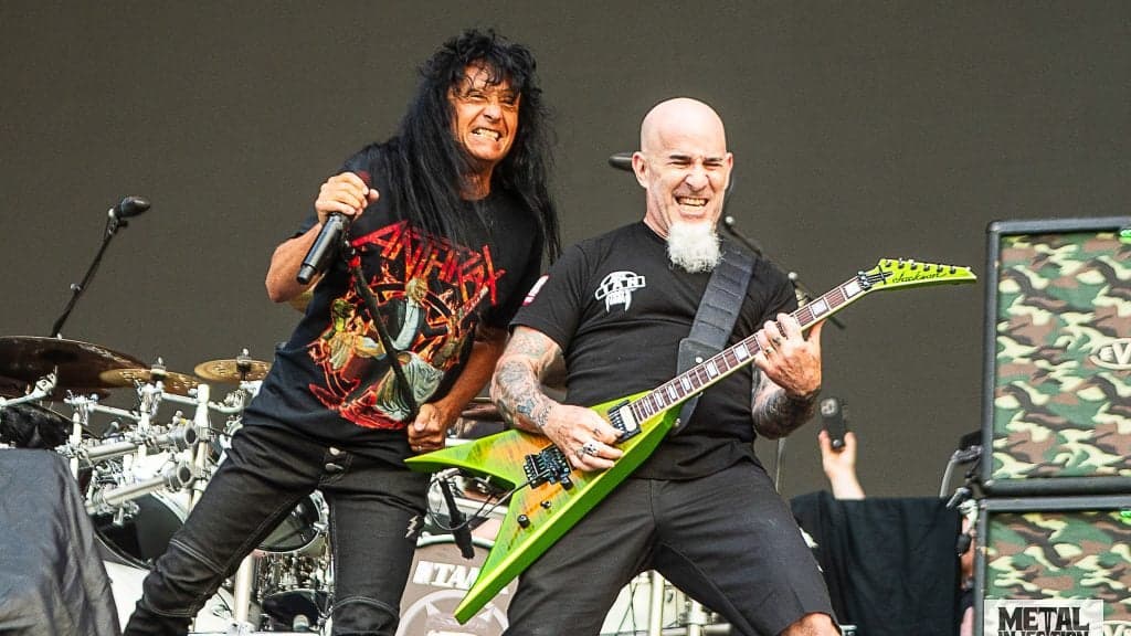 Anthrax and Iron Maiden Perform in Athens