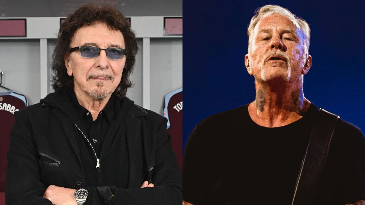 James Hetfield hails Tony Iommi as his greatest musical inspiration