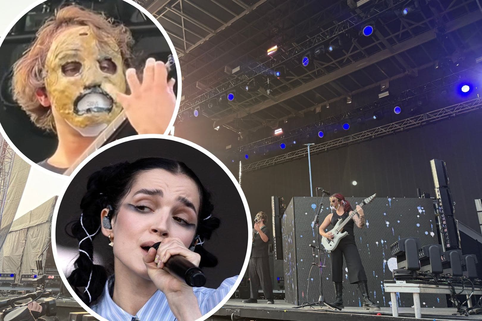Poppy's backing band performs set without the artist