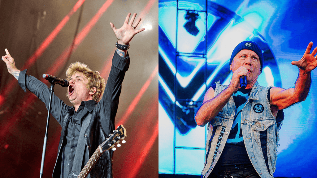 Bruce Dickinson Joins The Coverups and Billie Joe Armstrong on Stage