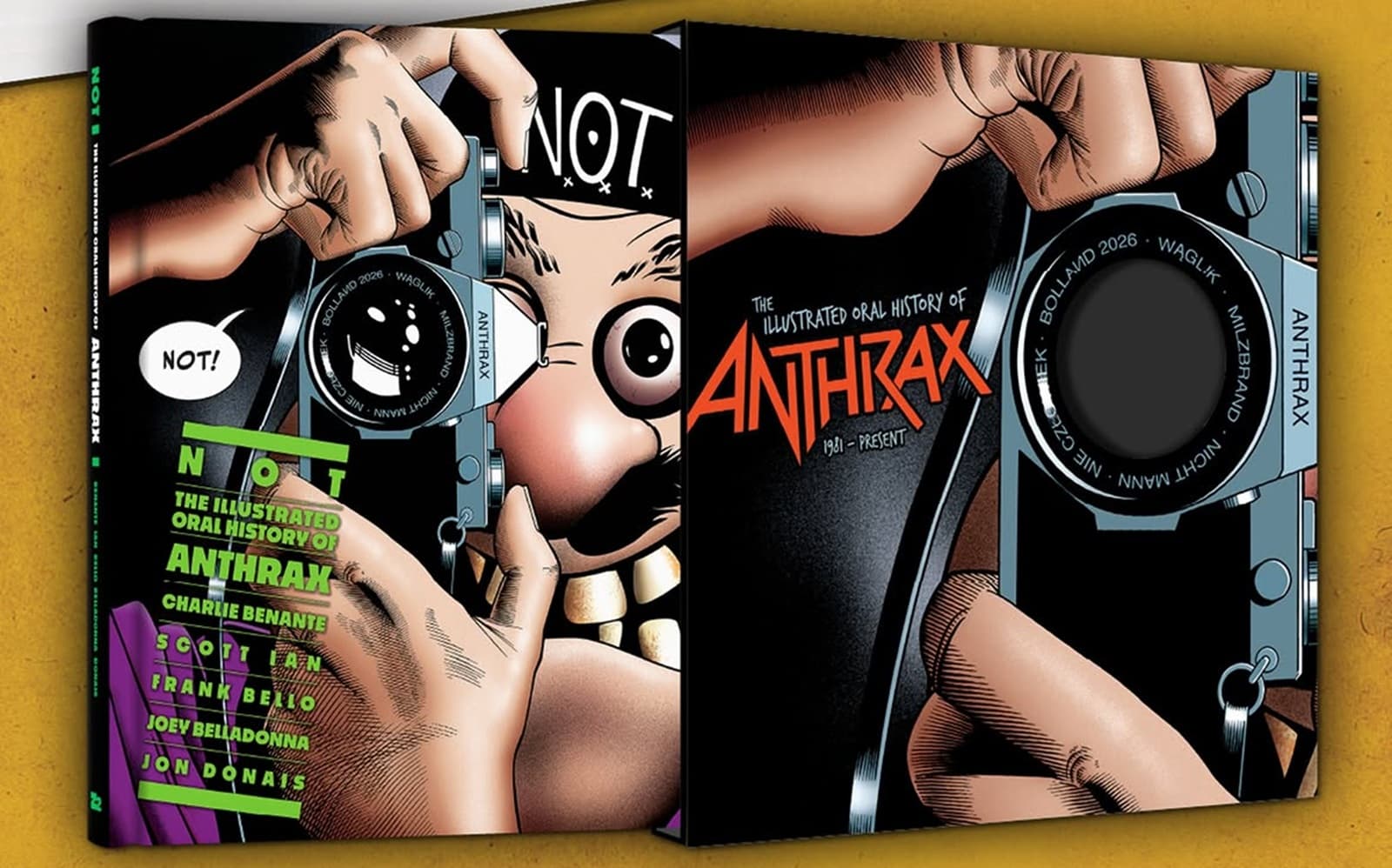 Anthrax announces career-spanning graphic novel