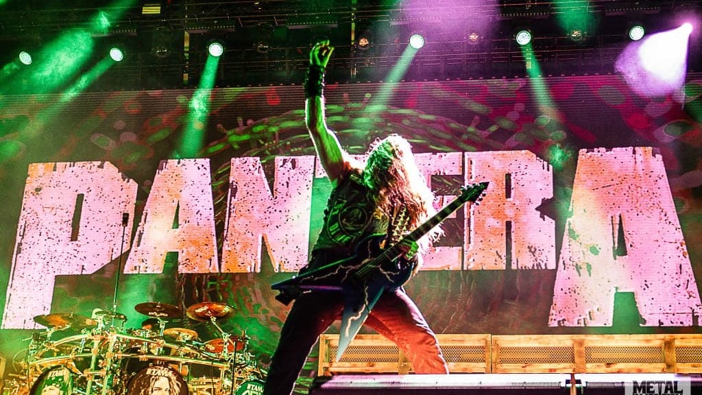 Pantera and Trivium perform in Greece