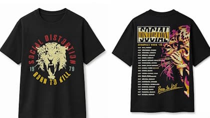Social Distortion debuts upcycled merchandise on European tour
