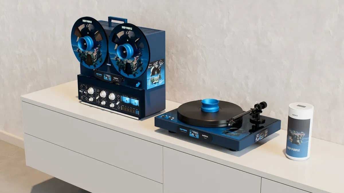 Deep Purple partners with Revox for limited hi-fi equipment