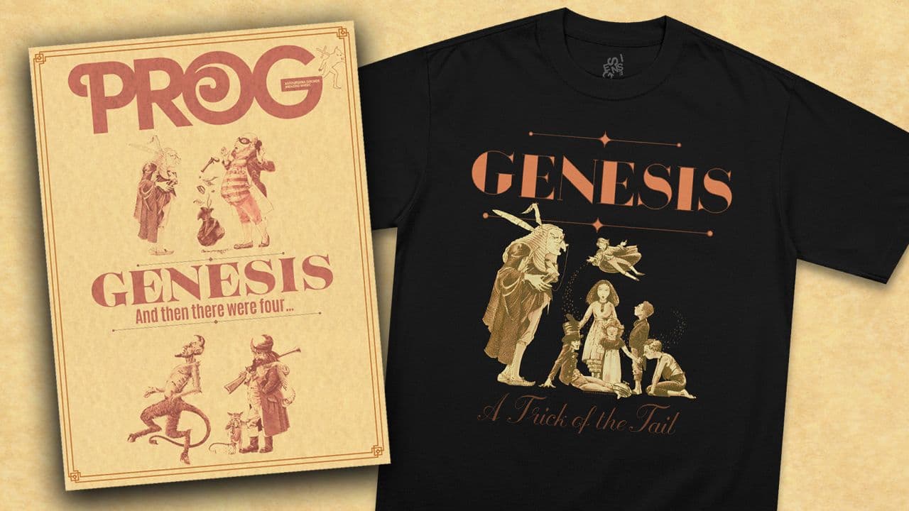 Випуск обмеженого набору футболок Genesis від Prog Magazine