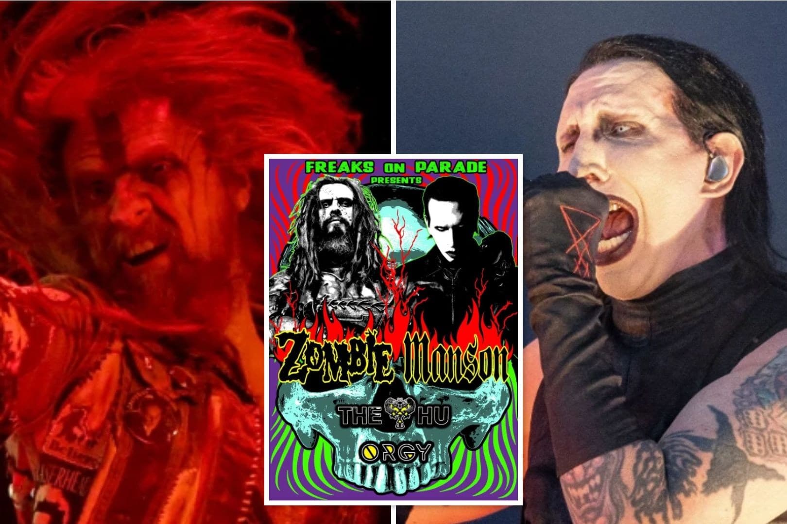 Rob Zombie ve Marilyn Manson Yaz Turnesine Başladı