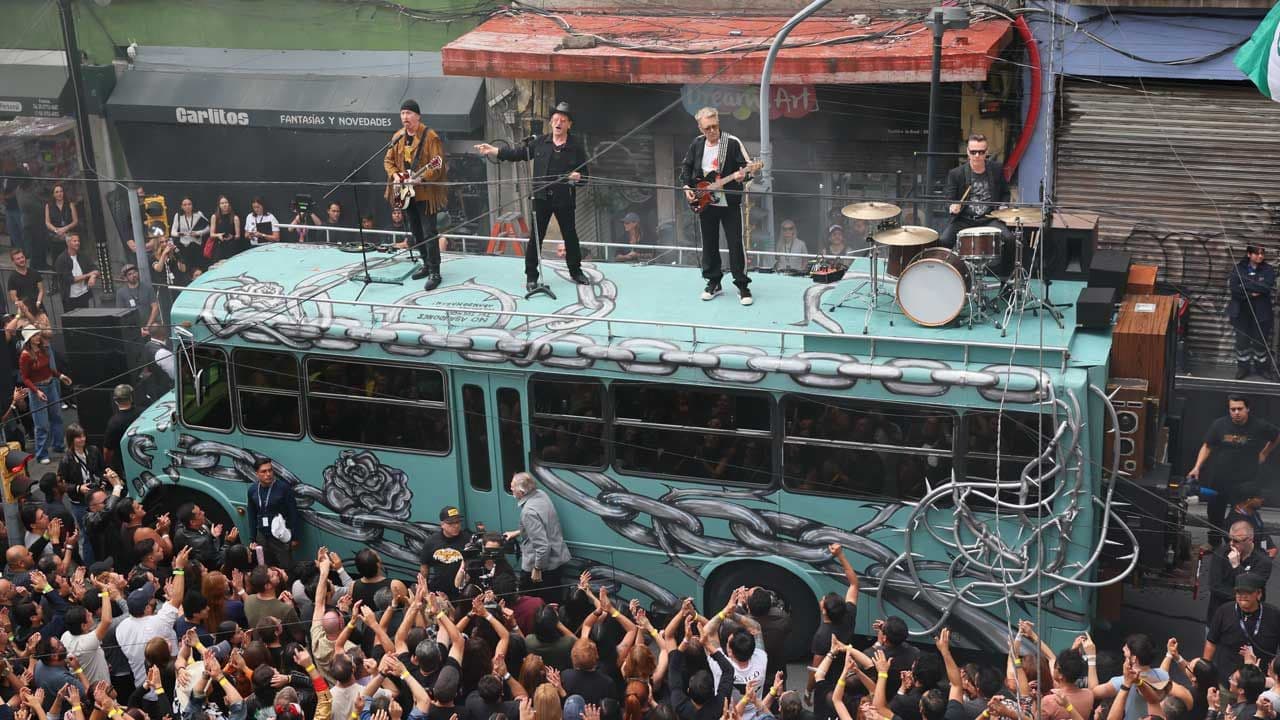 U2 releases music video for new single 'Street Of Dreams'