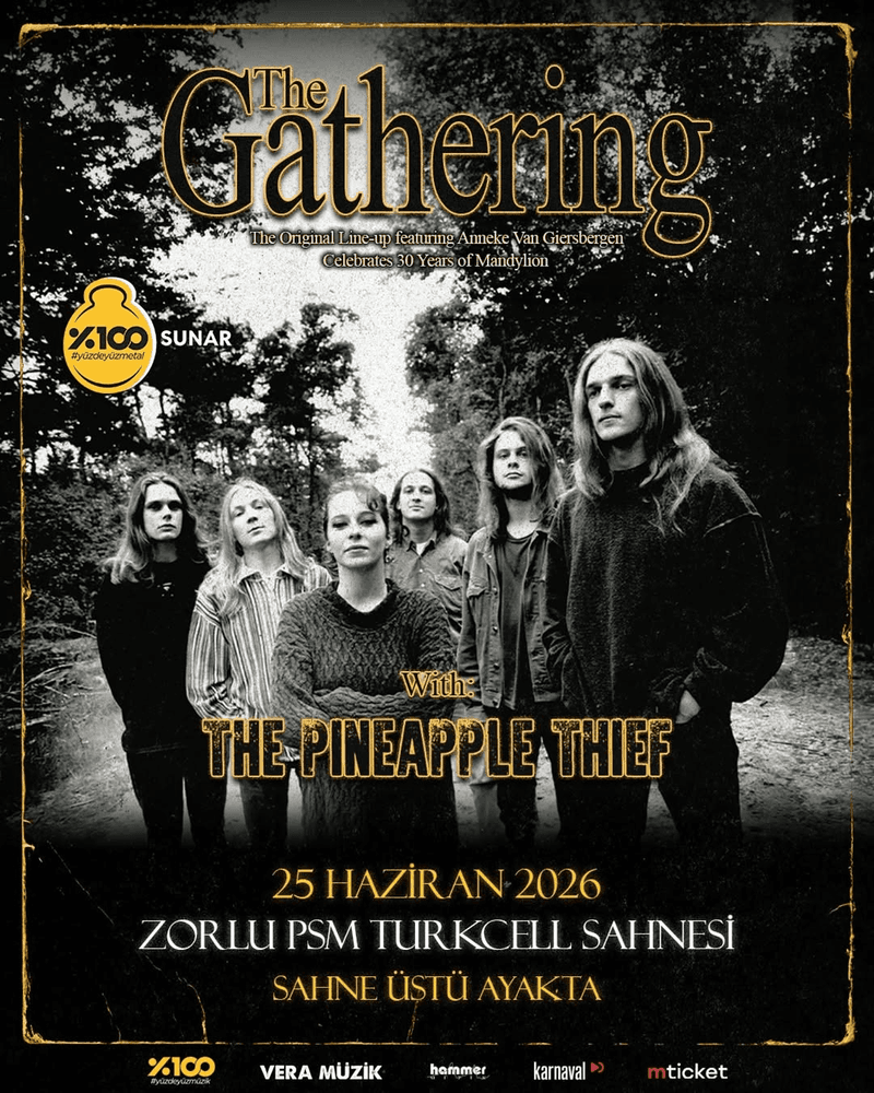 The Gathering Performs Mandylion Anniversary Show in Istanbul