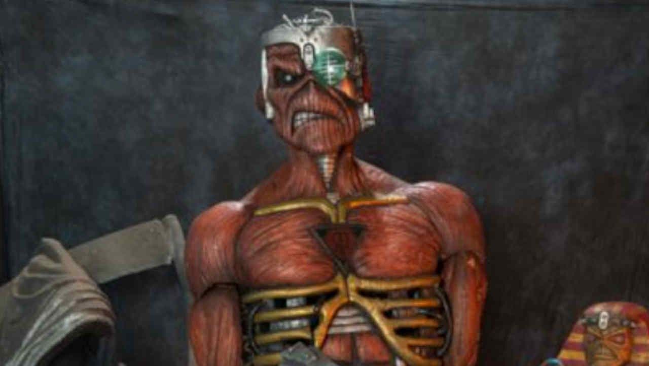 Iron Maiden showcases archival props at Eddfest museum