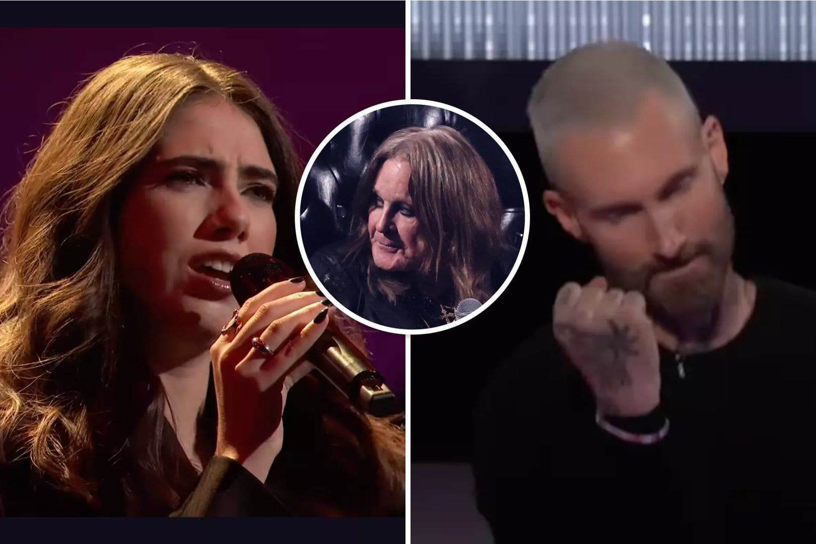 Singer performs Black Sabbath cover on The Voice