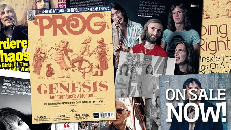 Genesis featured on the new Prog magazine cover