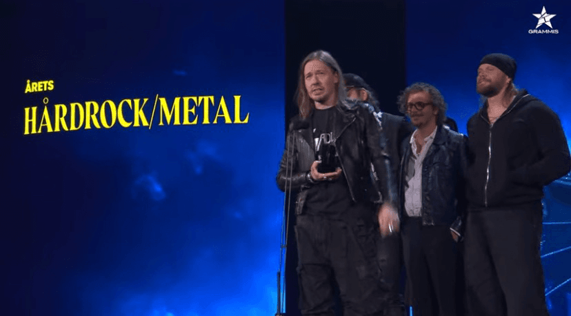 Ghost Wins Best Hard Rock/Metal at Swedish Grammis