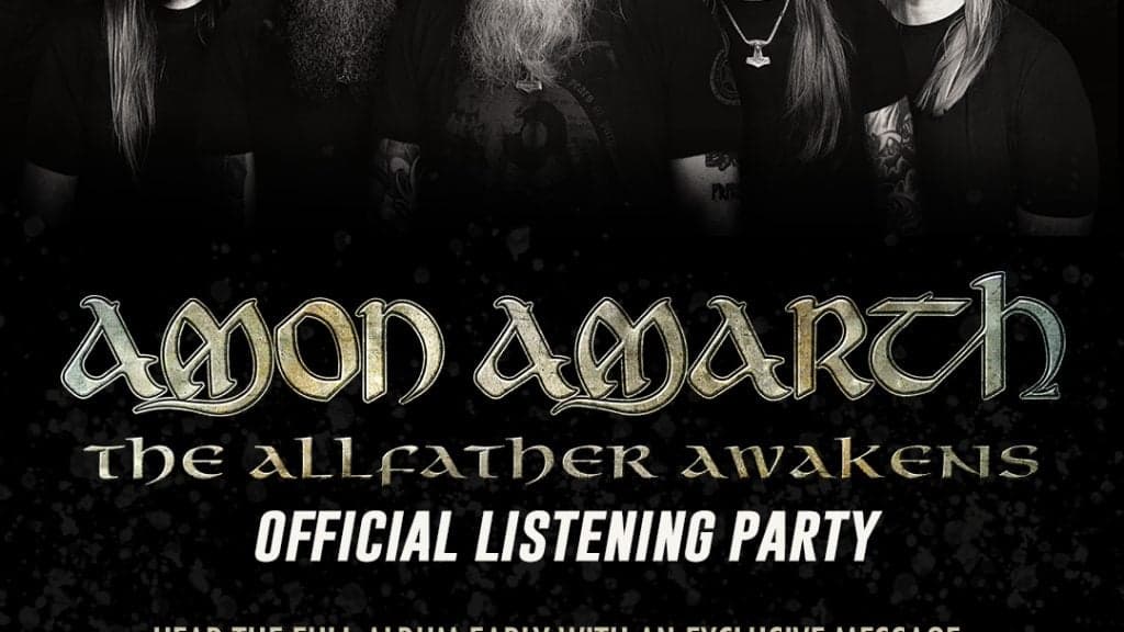 Amon Amarth to host listening event in Los Angeles