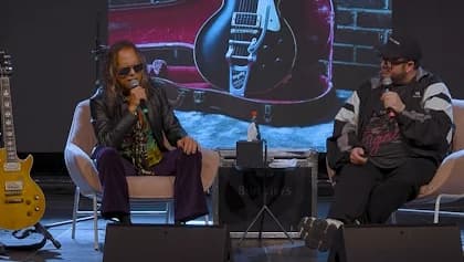 Kirk Hammett Releases Video of Frankfurt Book Event