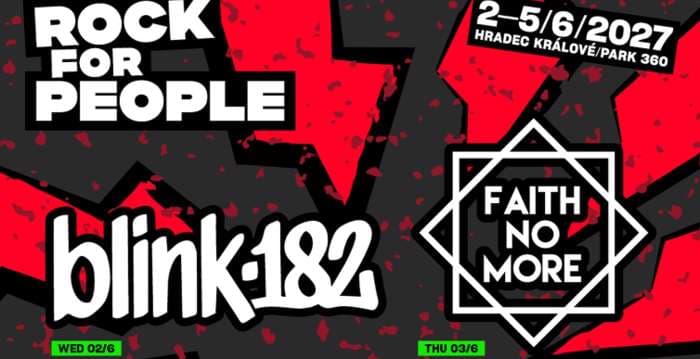 Faith No More and Blink-182 to headline Rock For People
