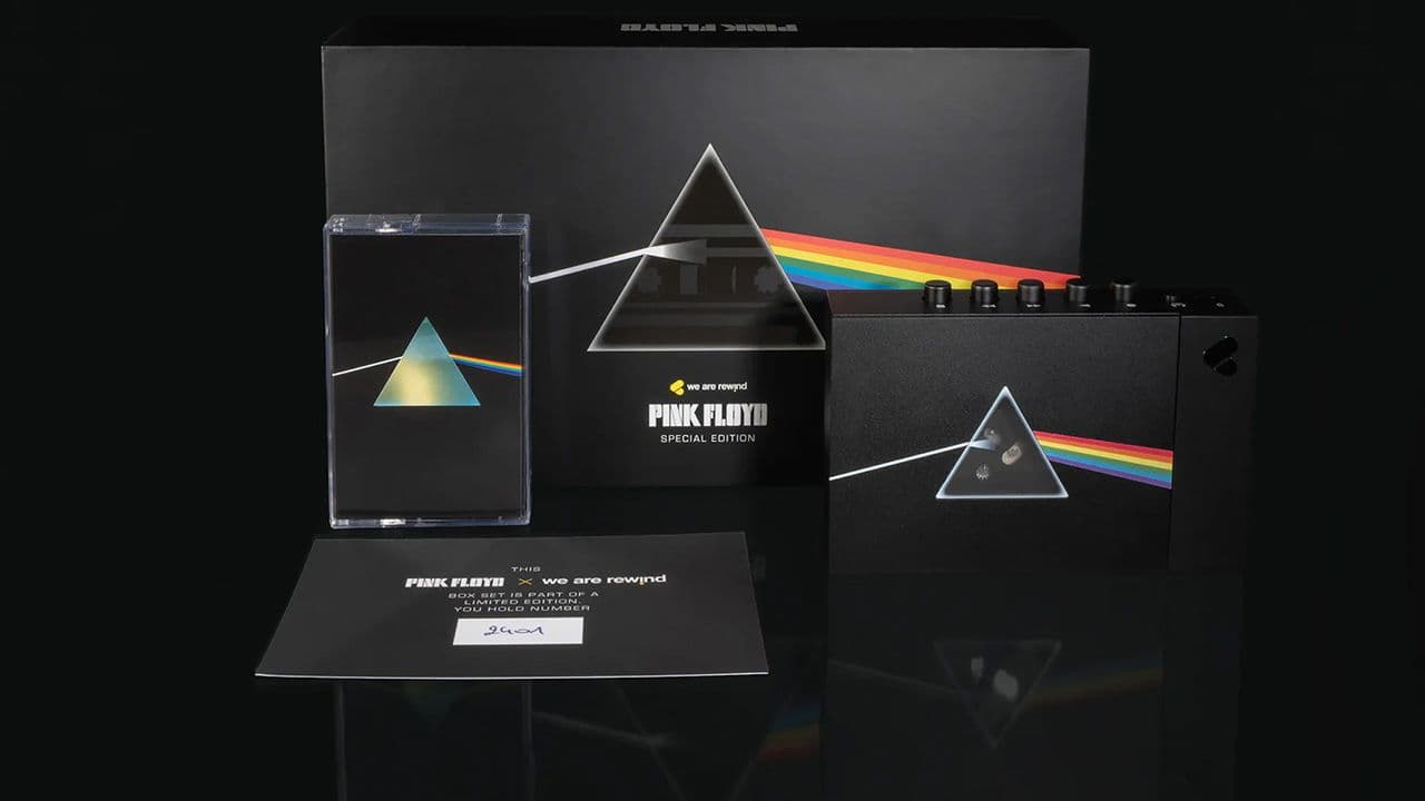 Pink Floyd ve We Are Rewind'dan özel kaset çalar seti