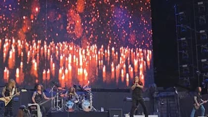 Savatage Performs First Concert with Drummer Blas Elias